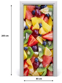 Fototapeta na dvere samolepiace ovocie 85x205 cm