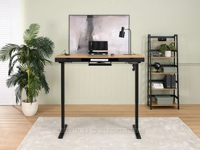 PC stolík Osto 140 (dub čierny + biela). Vlastná spoľahlivá doprava až k Vám domov. 1109840