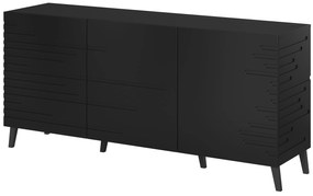 Cama Čierna komoda Nova