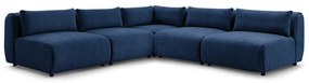 Tmavomodrá rohová pohovka (variabilná) Jeanne – Bobochic Paris
