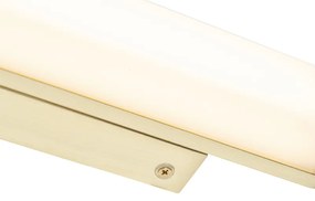 Kúpeľňová nástenná lampa mosadz 32 cm vrátane LED IP44 - Cascada