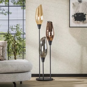 Stojaca lampa 76-91 Cocoon 3L Multicolour glass  - Komfort-nábytok