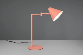 Oranžová stolová lampa s ohýbateľnou konštrukciou (výška 50,5 cm) Cosima – Trio
