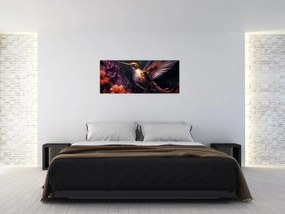 Obraz - Kolibrík (120x50 cm)
