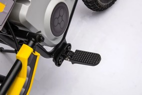LEAN CARS Elektrická motorka krosová A9901 36V, žltá