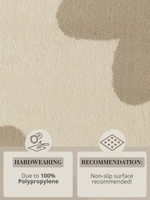 Koberec Hanse Home ADVENTURES BLOOMY krémový kruh