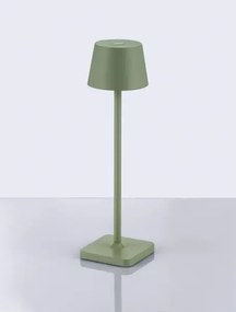 Vonkajšia stolová lampa Deck zelená