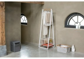 Biely oceľový stojan na oblečenie Linn – Brabantia