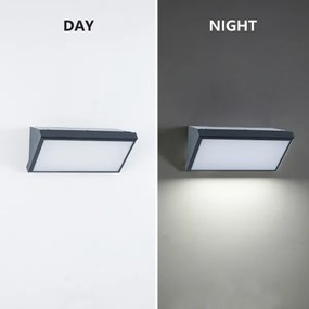 Brilagi-LED Nástenné svietidlo TRIANGLE 1xE27/6W/230V 2700-6500K IP65 antracit