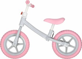 KIK Trike Fix Balance detské odrážadlo s košíkom, ružové