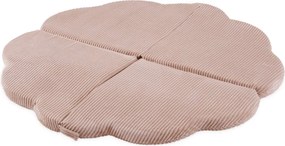 Kvetinová podložka 115x115x5cm, ružová, prémiový menčester