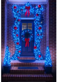 Vianočné svetielka vonkajšie FLASH modrá 500 LED