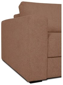 Hnedá rozkladacia pohovka 238 cm Resmo - Scandic