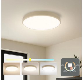 Brilagi - LED stropné svietidlo POOL LED/48W/230V 3000/4500/6000K priemer 40 cm béžové BG2232