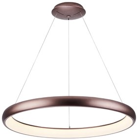 Azzardo AZ5059 - LED Stmievateľný luster na lanku ANTONIO LED/32W/230V hnedá + DO