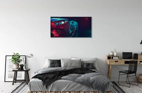 Obraz canvas Automatické rozsvietenie svetiel 125x50 cm