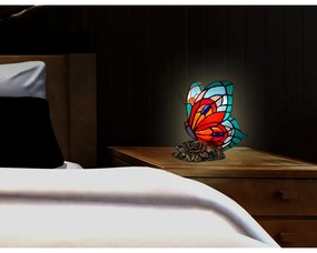 Lampa tiffany 21*21*15 MOTÝĽ