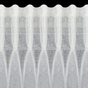 ZÁCLONA NA PÁSKE KAJA 350X155 CM CM BIELA