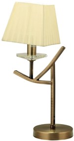 Candellux VALinenCIA Stolná lampa 1X40W E14 Patina H-45 41-84593