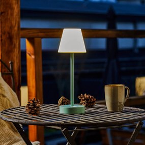 Newgarden Lola Slim stolová LED lampa batéria mäta
