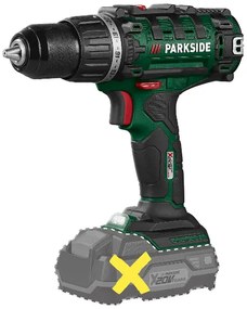 Parkside®  Aku vŕtací skrutkovač Pabs 20-Li I9 + Akumulátor 20 V/2 Ah PAP 20 B1 + Nabíjačka na akumulátor 20 V/2,4 A PLG 20 C1  (800011168)