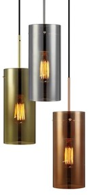 Storm - závesná lampa s tromi zdrojmi, farebné