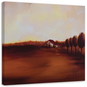 Gario Obraz na plátne Jesenný pohľad na krajinu Rozmery: 30 x 30 cm