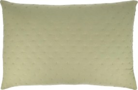 Mäkká zelená obliečka na vankúš Aix Soft – 90*60 cm
