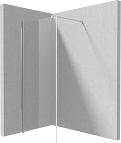 Deante Kerria Plus, Walk-in sprchová zástena 90cm, výška 200cm, 6mm číre sklo s ActiveCover, chrómový profil, KTS_039P