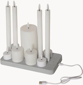 LED sviečky's nabíjacou stanicou Flame Charge, 11 ks