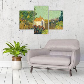 Obraz - Imitator of Vincent van Gogh, Landscape, reprodukcia (90x60 cm)