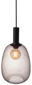 Nordlux - Luster na lanku ALTON 1xE27/60W/230V čierna