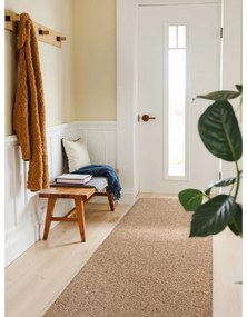 Svetlohnedý prateľný behúň 80x240 cm Rocco Caramel – Elle Decoration