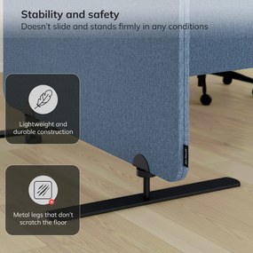 Akustická stena SADIE Frozen Lake 240/145 cm