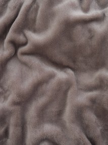 Obliečka na vankúš mikroplyš 50 × 70 cm – Laura cappuccino