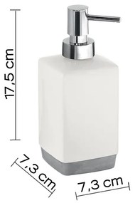 GEDY LY80 Lucy dávkovač mydla na postavenie, keramika