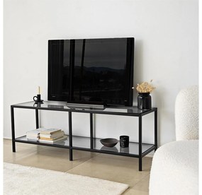 TV stolík Sibade 2 (tmavosivá + čierna) . Vlastná spoľahlivá doprava až k Vám domov. 1095506