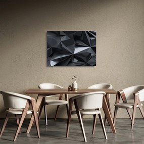 Sklenený obraz - Geometrická abstrakcia (70x50 cm)