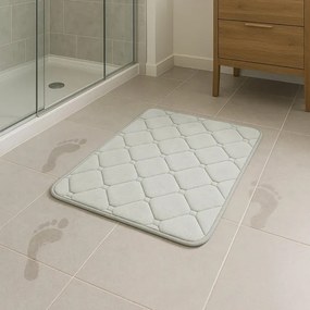 Kúpeľňová predložka sivá