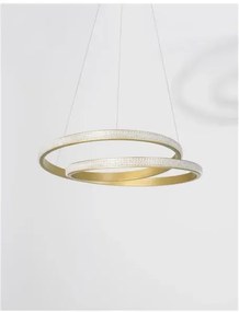 LED luster Grania 55 zlaté