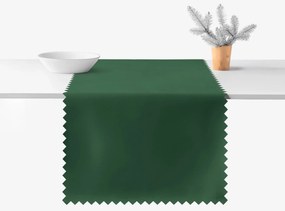 Goldea behúň na stôl teflónový - tmavo zelený 20x140 cm