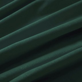 Biante Veľký zamatový obdĺžnikový obrus Velvet Premium SVP-044 Lesná zelená 160x200 cm