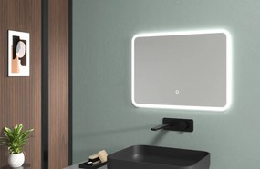 Cerano Grande, LED kúpeľňové zrkadlo 100x70 cm s vykurovacou podložkou proti zahmleniu, CER-CER-DY-2073G