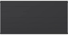 Mexen, panelový radiátor Mexen Line CL22 600 x 1200 mm, bočné pripojenie, 1899 W, antracit - W422L-060-120-66