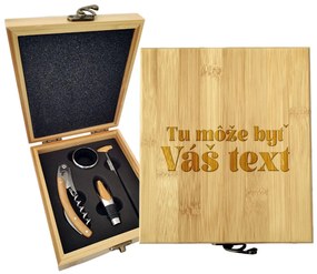 Sada na víno s vlastným textom