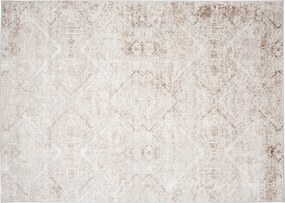 TA Koberec D189E WHITE/VIZON PORTLAND Biely Obdĺžnikový Rozmer: 80x150 cm