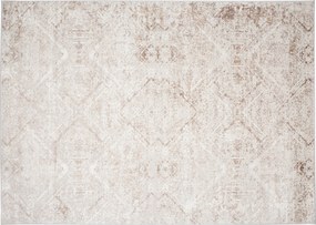 TA Koberec D189E WHITE/VIZON PORTLAND Biely Obdĺžnikový Rozmer: 80x150 cm