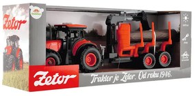 Traktor ZETOR na zotrvačník so svetlom a zvukom