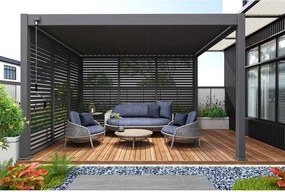 Zástena pre bioklimatickú pergolu – Rojaplast