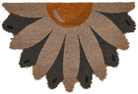 Kokosová rohožka 40 x 60 cm viacfarebná HOTAKA Beliani